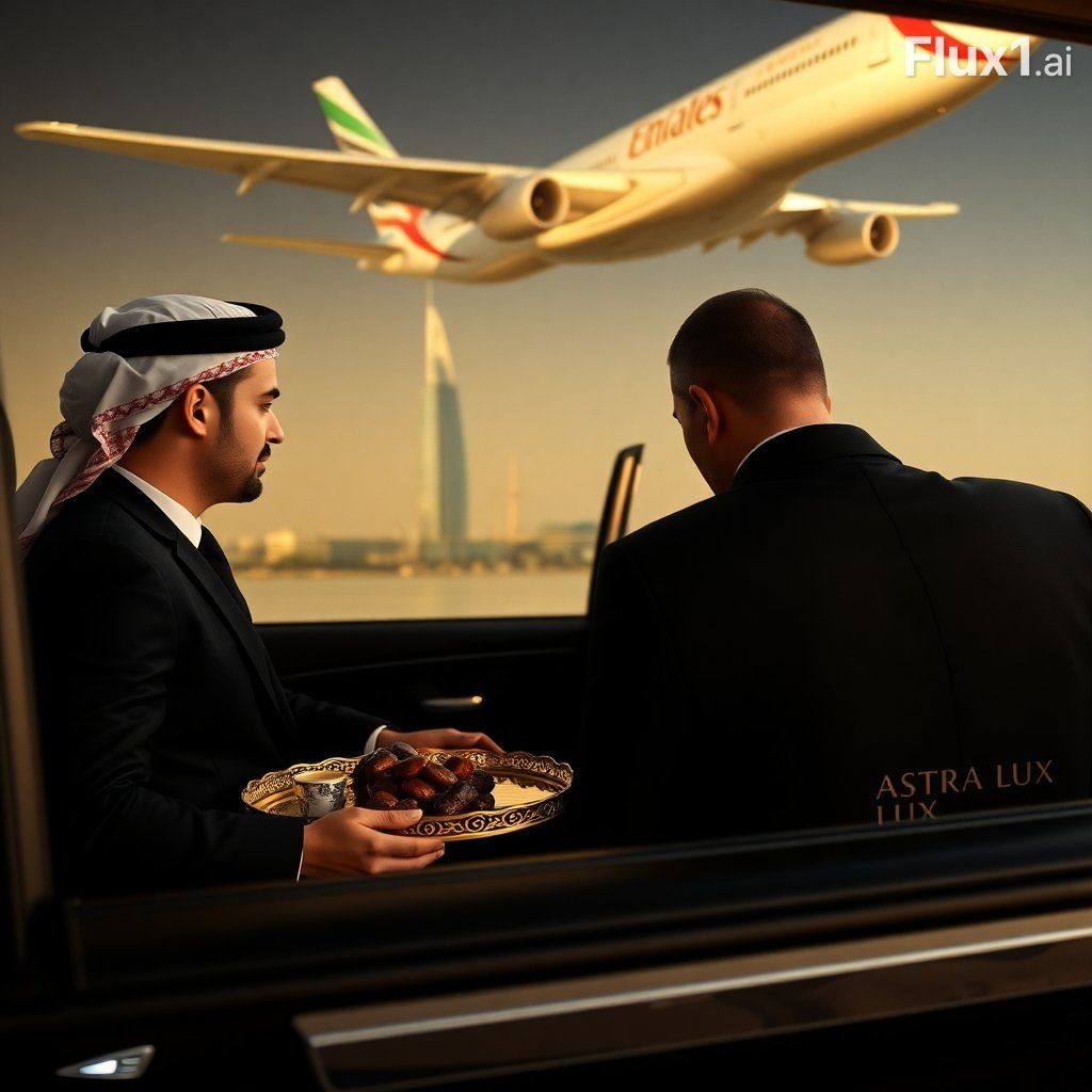  Arabic-speaking chauffeurs and VIP lounge meet-and-greet
