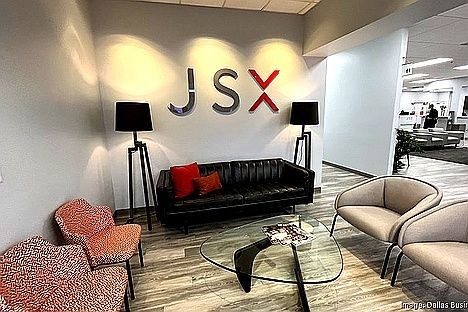 Exclusive JSX private terminal lounge in Dallas with modern seating and chauffeur-driven black SUV transfers for VIP travelers.